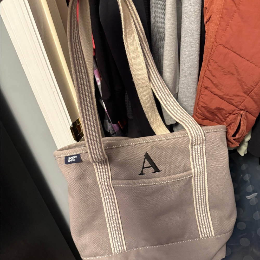 Lands' End Medium Canvas Tote Bag